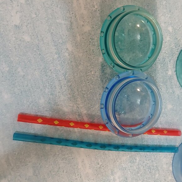 Two Starbucks Barista Rocket Tumblers-2001 Blue & Aqua - Picture 3 of 6